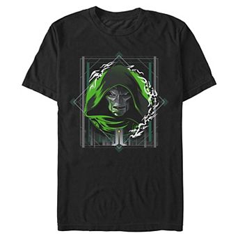Men's Marvel Avengers Doomsday Dr. Doom Angry Poster Graphic Tee