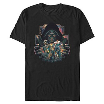 Men's Marvel Avengers Doomsday Dr. Doom Prepared For New Fight Graphic Tee