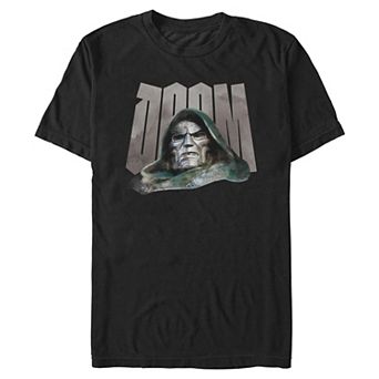 Men's Marvel Avengers Doomsday Dr. Doom Watercolors Portrait Graphic Tee