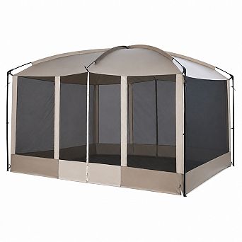 10x20 Heavy Duty Pop Up Canopy Tent with 6 Sidewalls Waterproof Windproof White