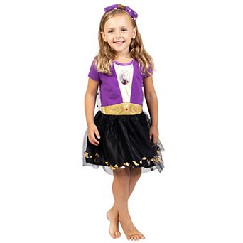 Disney's Frozen Cosplay Dress with Cape and Headband Set
