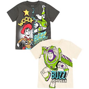 Disney's Toy Story 2-Pack Short Sleeve Graphic T-Shirts