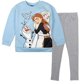 Disney's Frozen 2 pc Sweatshirt and Leggings Set