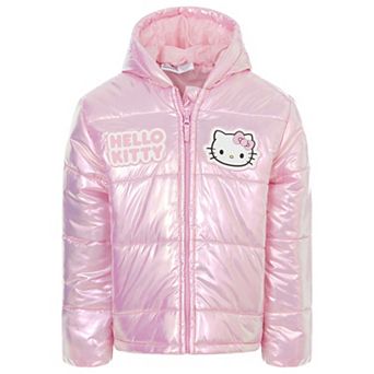 Hello Kitty Hooded Puffer Coat