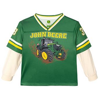 John Deere Athletic Football Long Sleeve T-Shirt