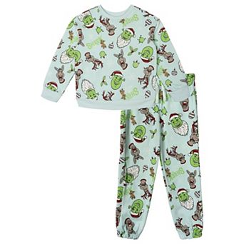 DreamWorks Shrek Fleece Sweatshirt and Pants Pajama Set