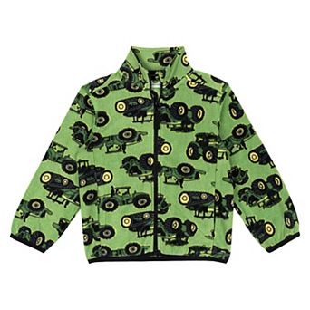 John Deere Fleece Zip-Up Jacket