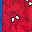 Red Blue Spider Man
