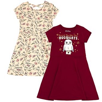 Harry Potter Hedwig 2-Pack Skater Dresses