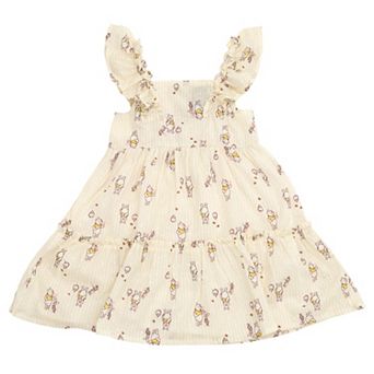 Disney's Winnie the Pooh Sleeveless Tiered Dress