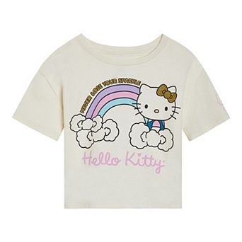 Hello Kitty Glitter Short Sleeve T-Shirt