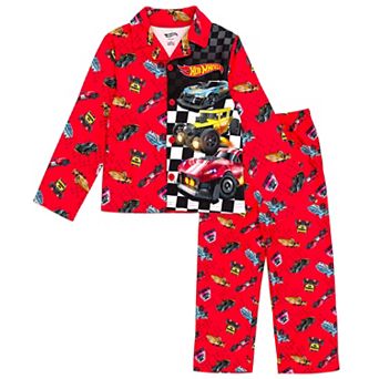 Hot Wheels Racing 2 pc Pajama Shirt and Pants Set