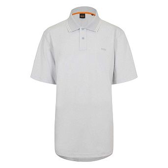 Boss Mens Peoxfordnew Short-Sleeved Polo Shirt