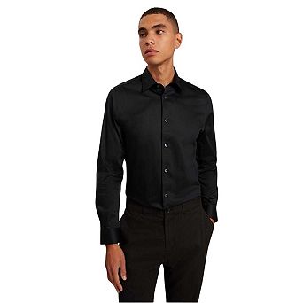 Ted Baker Mens Oxford Collared Long-Sleeved Shirt