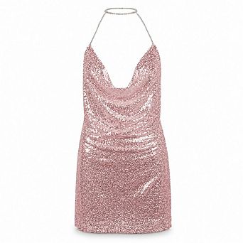 Women’s Sequin Slip Dress