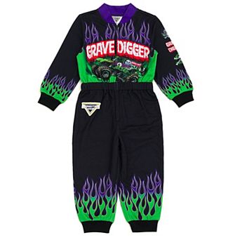 Monster Jam Zip-Up Coverall