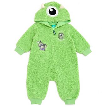 Disney's Monsters Inc. Cosplay Fleece Hooded Jumpsuit