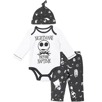 Disney's Nightmare Before Christmas Bodysuit Pants and Hat Set