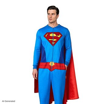 Men's OppoSuits Superman Union Suit With Cape