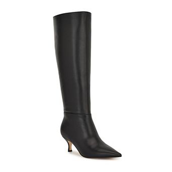 Nine West Somas Women's Pointed Toe Knee-High Dress Boots