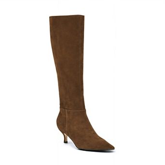 Nine West Somas Women's Pointed Toe Knee-High Dress Boots
