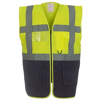 Yoko Unisex Adult Executive Hi-Vis Waistcoat