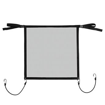 1 pc Dog Car Net Barrier, Secure Pet Travel Accessory Black