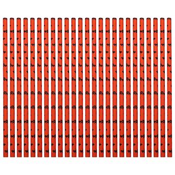 25 pc Disposable Paper Straws, Halloween Themed Decorative Drinking Straws