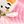 Pink White Orange