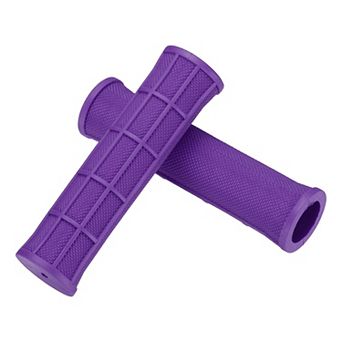 1 Pair Bike Handlebar Grips Non-Slip Soft Rubber