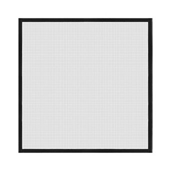 43" x 47" Window Screen Mesh, DIY Fiberglass Netting Mesh with Hook and Loop