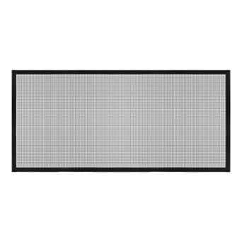 28" x 59" Window Screen Mesh, DIY Fiberglass Netting Mesh with Hook and Loop