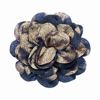 Camellia Brooch, Shiny Elegant Flower Floral Brooch Dainty Corsage Lapel Pins