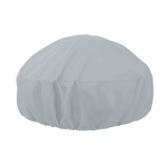 1 pc Dustproof Fire Pit Stove Dust Cover, Gray