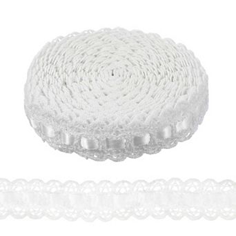 Eyelet Lace Trim, Crochet Lace Trim Floral Embroidered Ribbons for Sewing