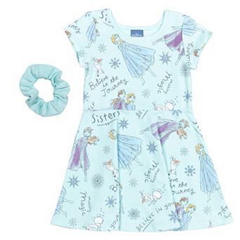 Disney's Frozen Skater Dress and Scrunchie Set