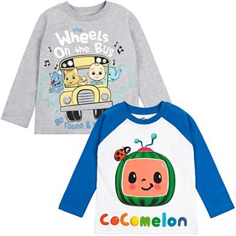 Cocomelon 2-Pack Long Sleeve T-Shirts