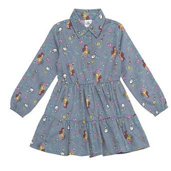 Disney's Beauty and the Beast Princess Belle Tiered Dress