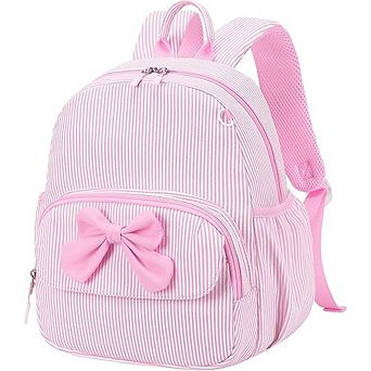 Toddler Preschool Backpack with Lunch Compartment and Chest Strap