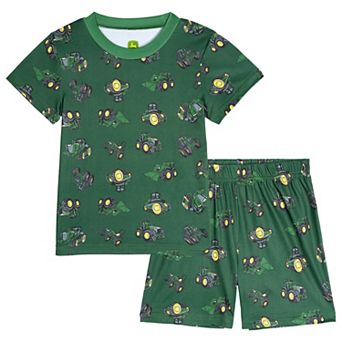 John Deere 2 pc Pajama Shirt and Shorts Set