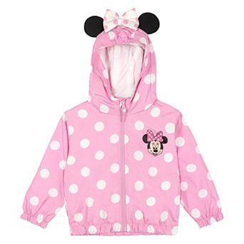 Disney's Minnie Mouse Cosplay Hooded Windbreaker Jacket