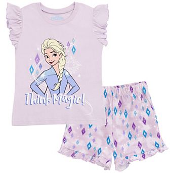 Disney's Frozen Sleeveless 2 pc Tank Top and Shorts Set