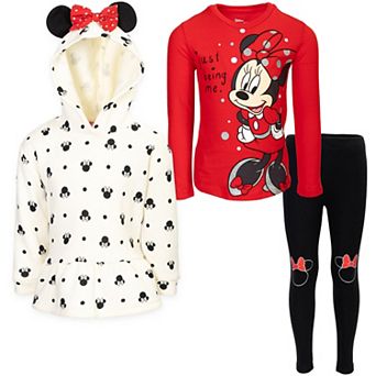 Disney's Minnie Mouse Fleece Hoodie and Leggings Set