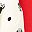 Minnie Ivory Red Black