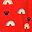 Minnie Red Grey Navy
