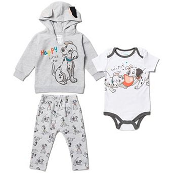 Disney's 101 Dalmatians Patch Fleece Hoodie and Pants Set