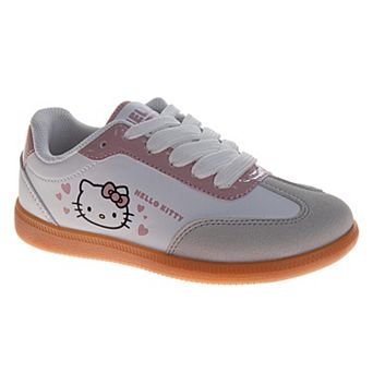 Hello Kitty Girls’ Retro Court Sneakers Lace-Up Casual Shoes (Little Kid / Big Kid)