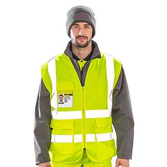 SAFE-GUARD by Result Unisex Adult Heavy Duty Security Vest