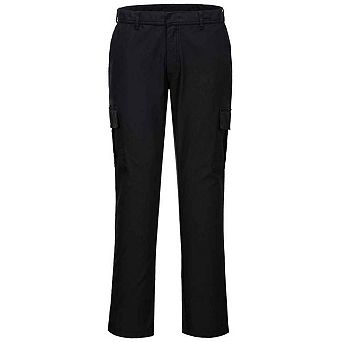 Portwest Mens Stretch Slim Cargo Trousers