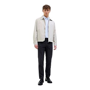 Jack And Jones Mens Seersucker Straight Leg Cargo Trousers